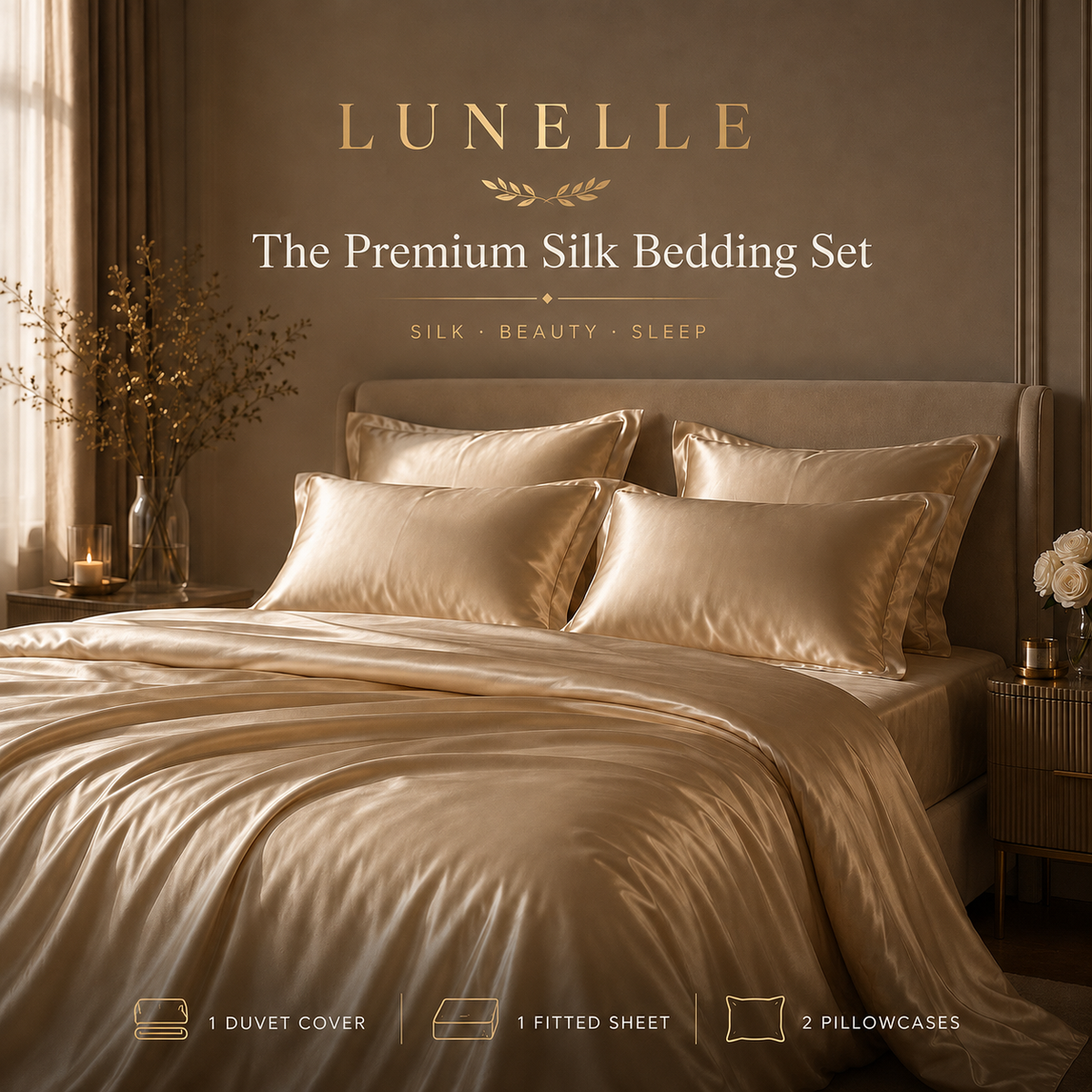 LUNELLE Bedding Set