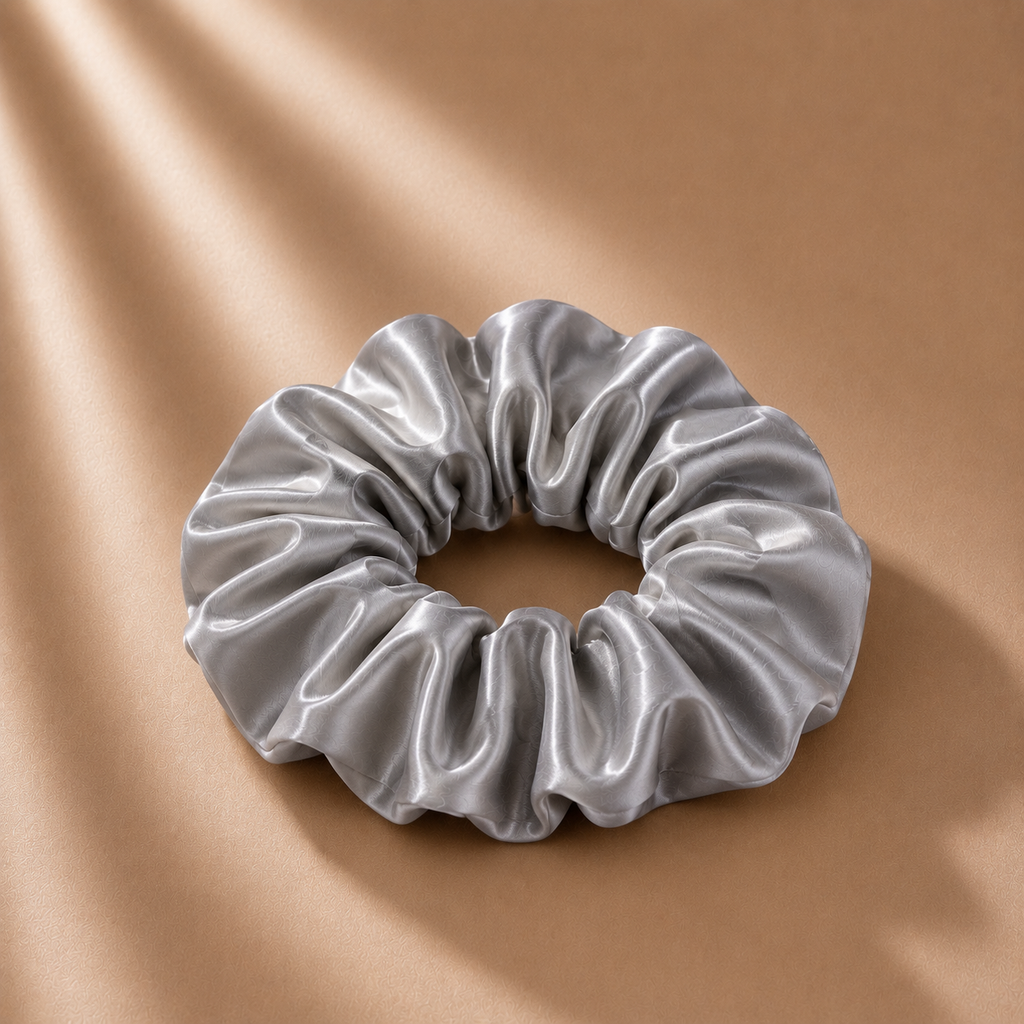 The LUNELLE Pure Silk Scrunchie
