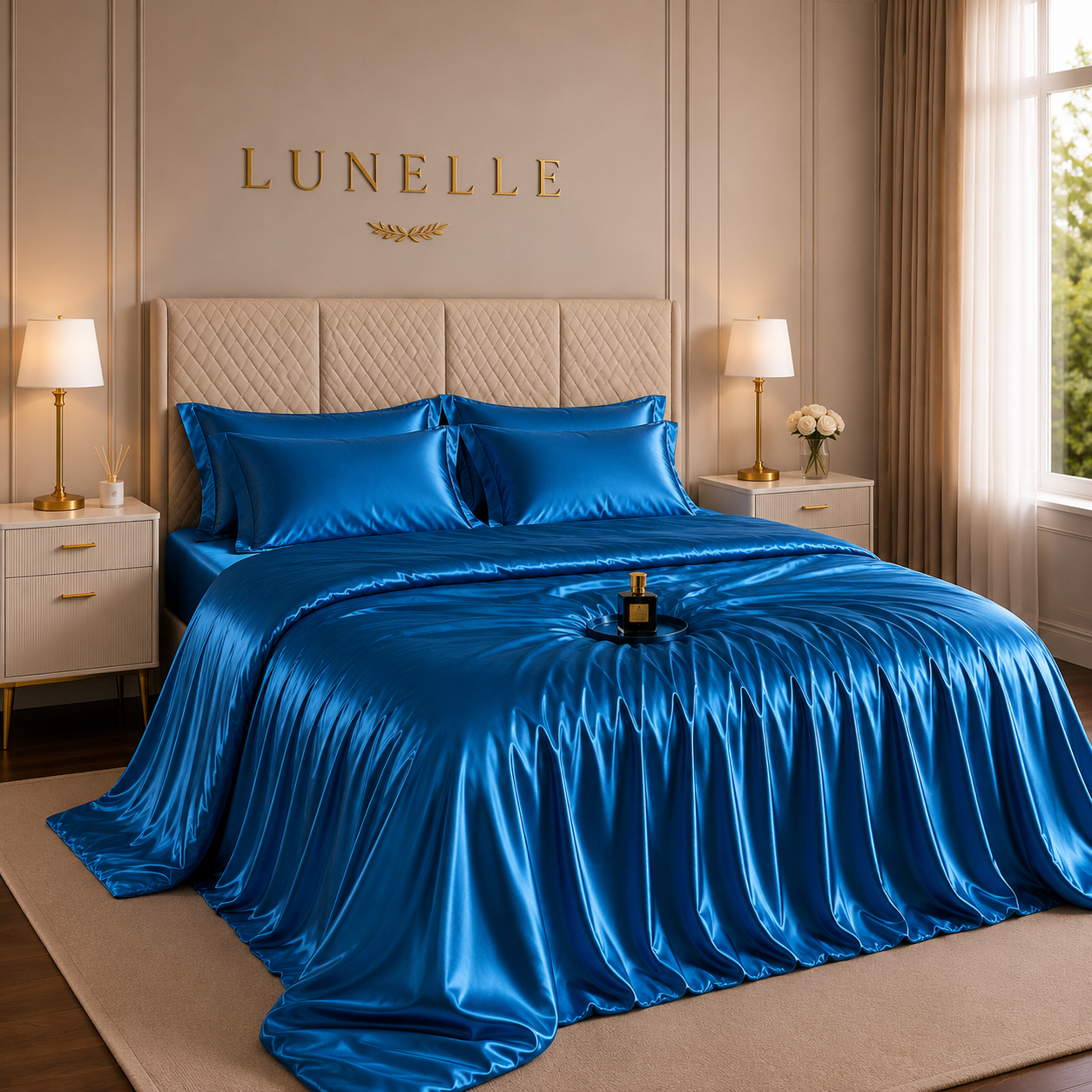 The Premium silk Bedding Set