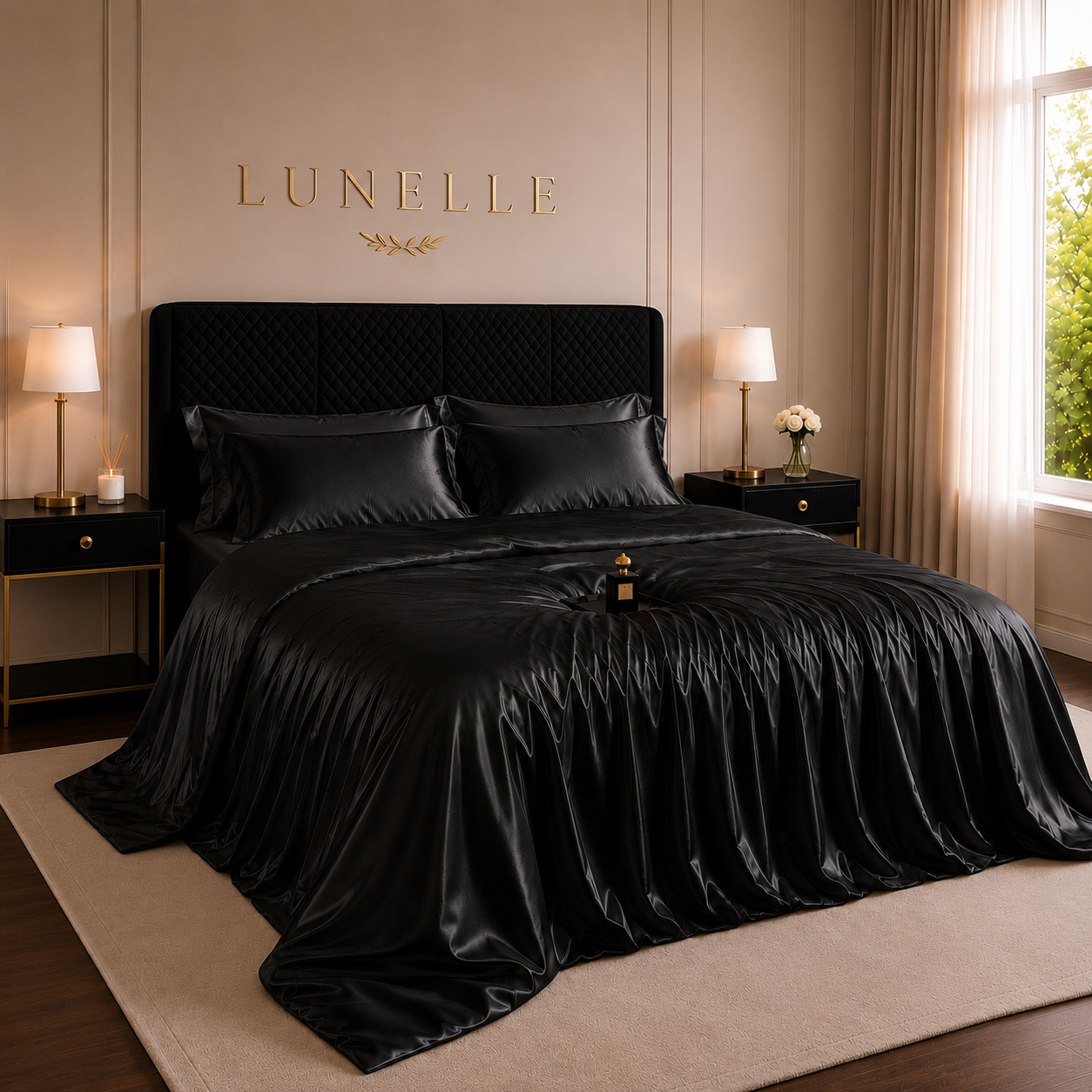The Premium silk Bedding Set