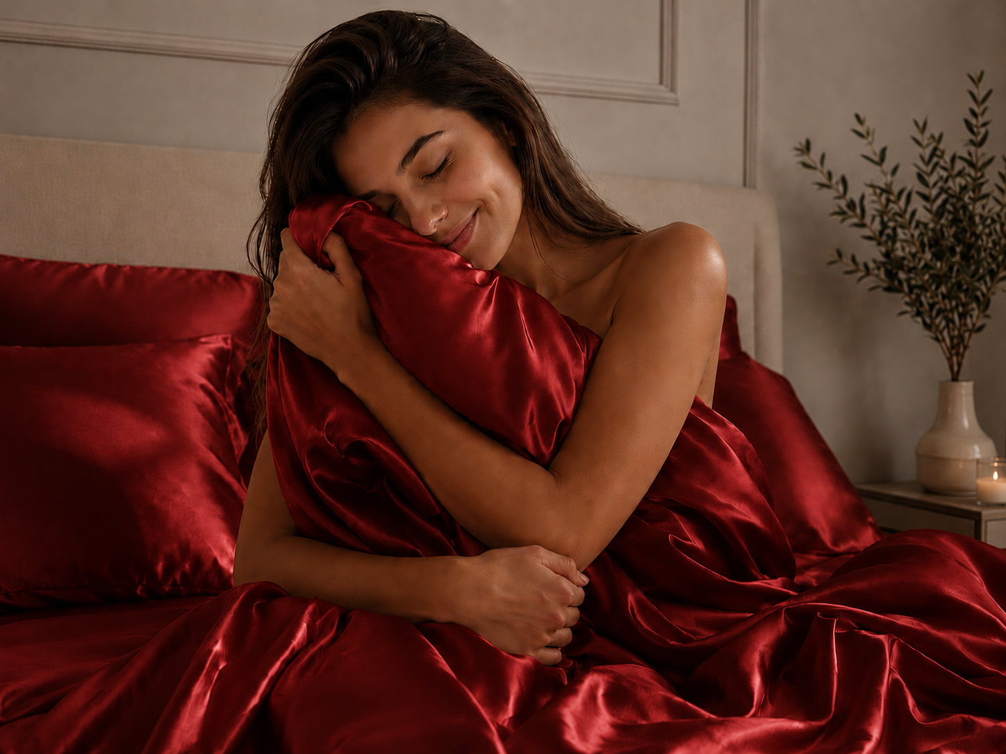 The Premium silk Bedding Set