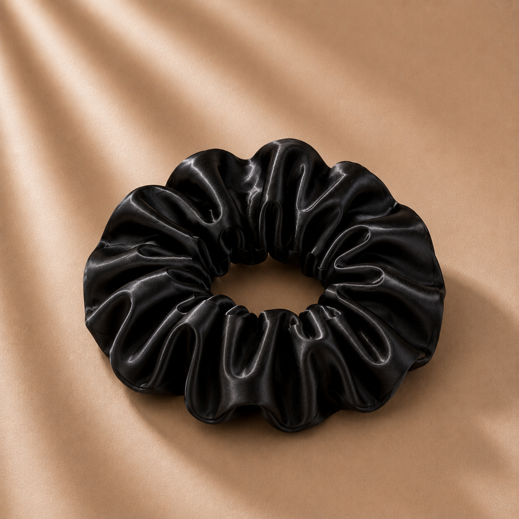 The LUNELLE Pure Silk Scrunchie