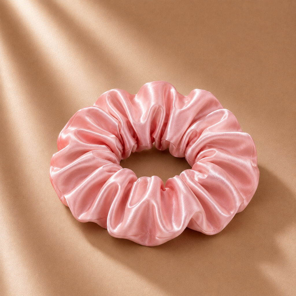 The LUNELLE Pure Silk Scrunchie