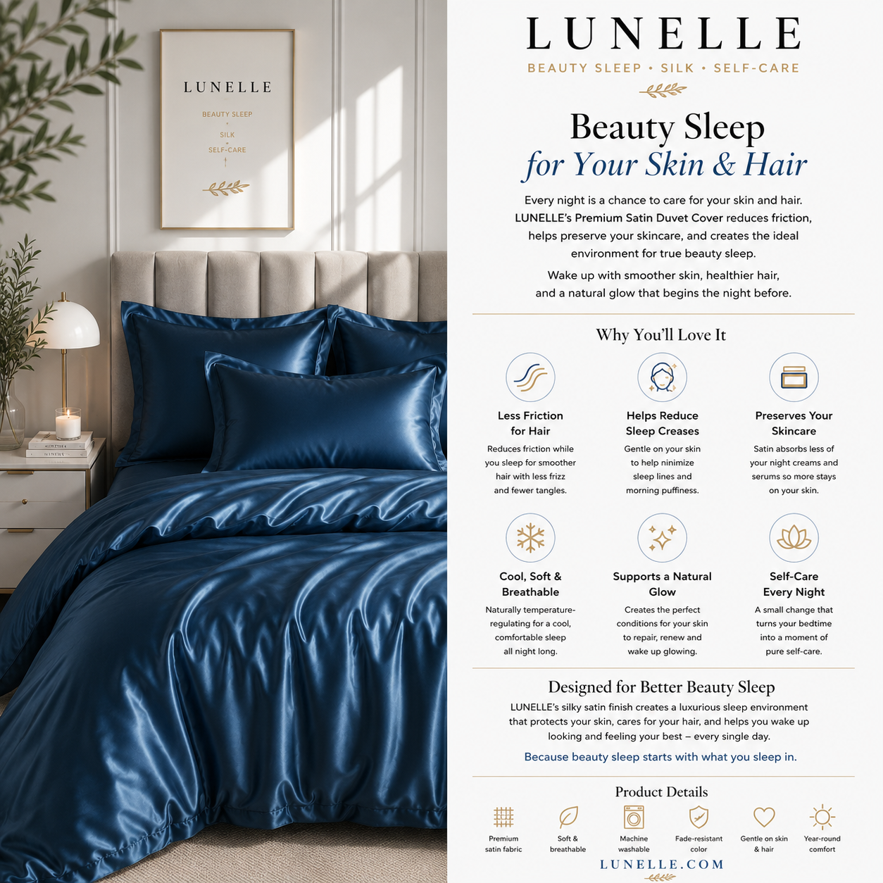 The Premium silk Bedding Set