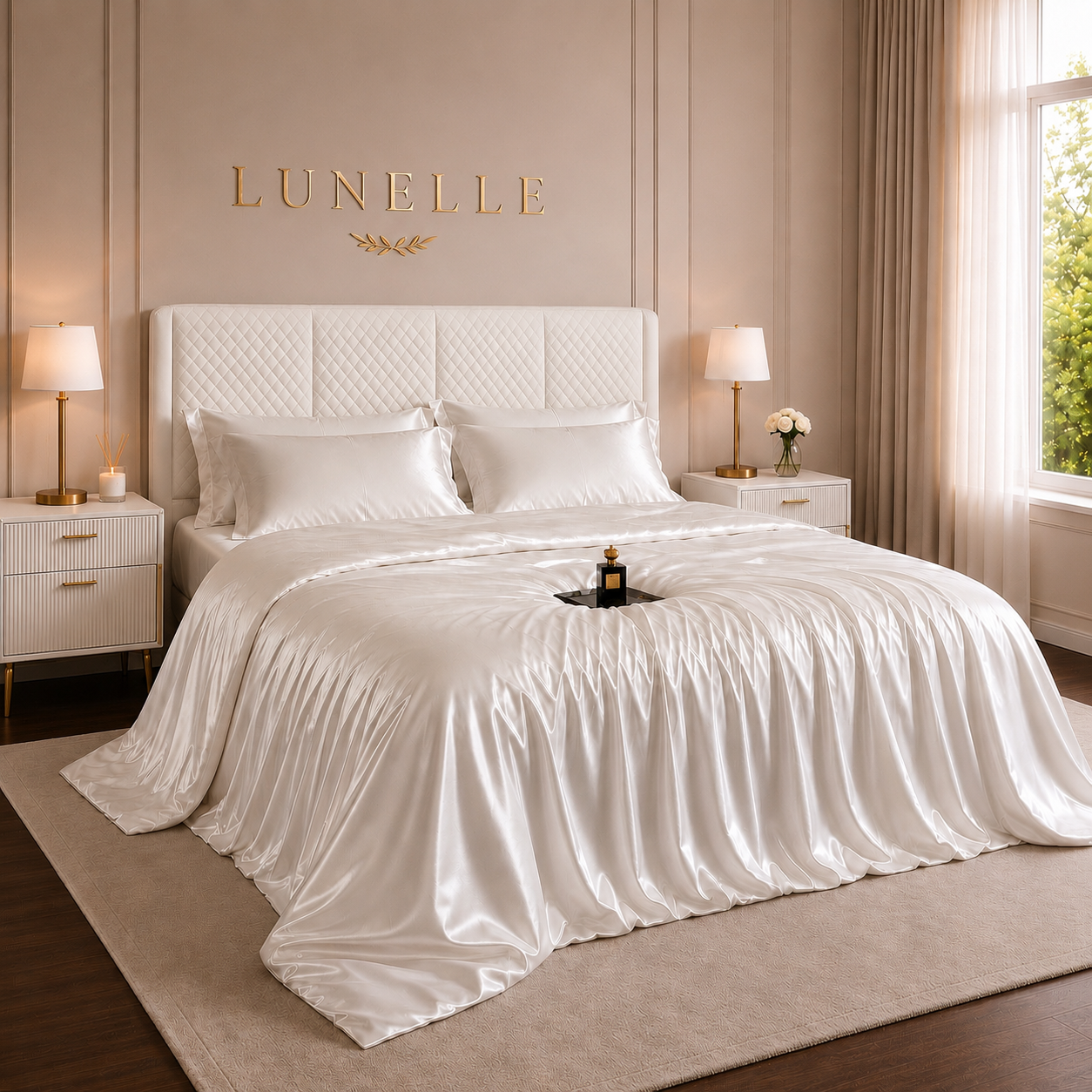 The Premium silk Bedding Set