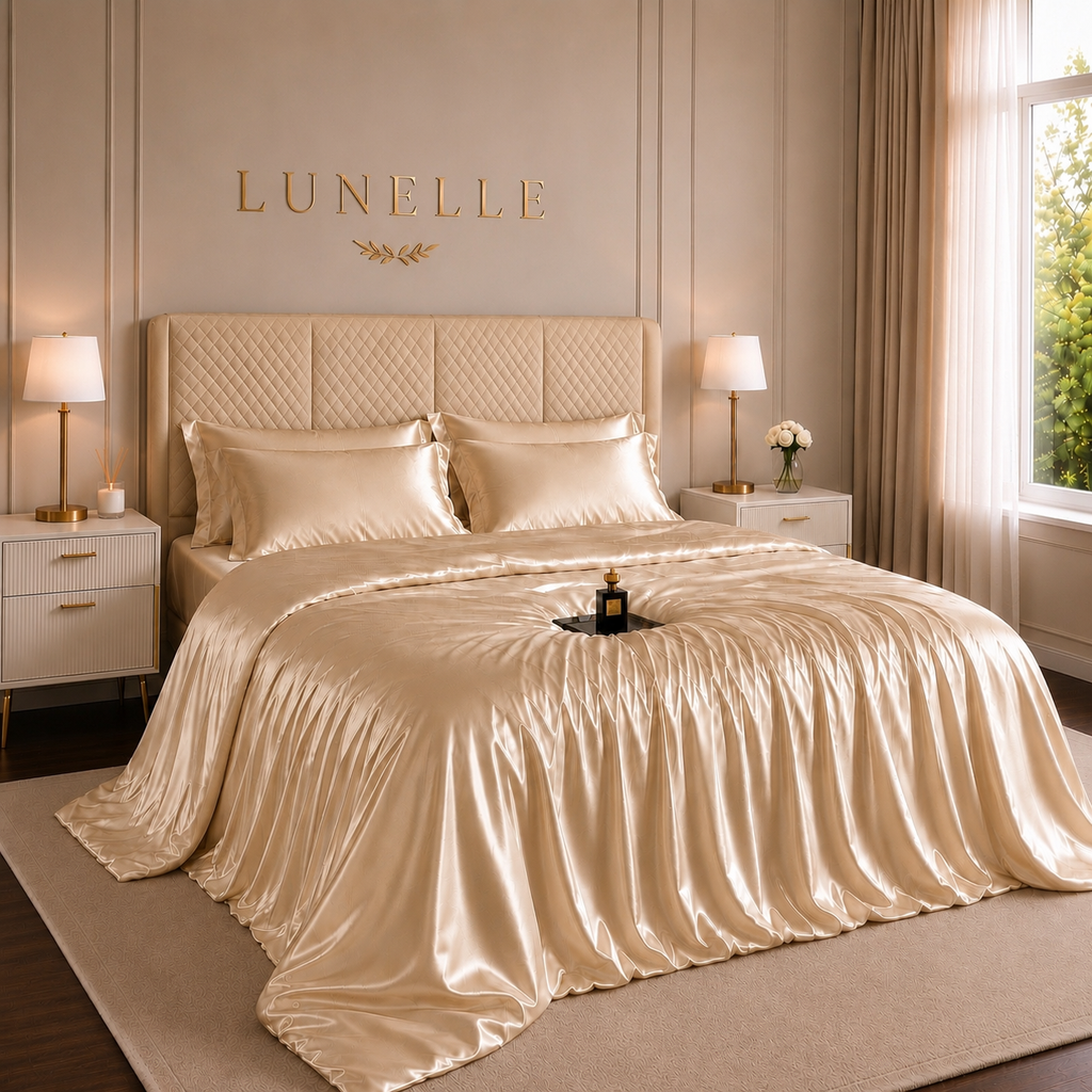 The Premium silk Bedding Set