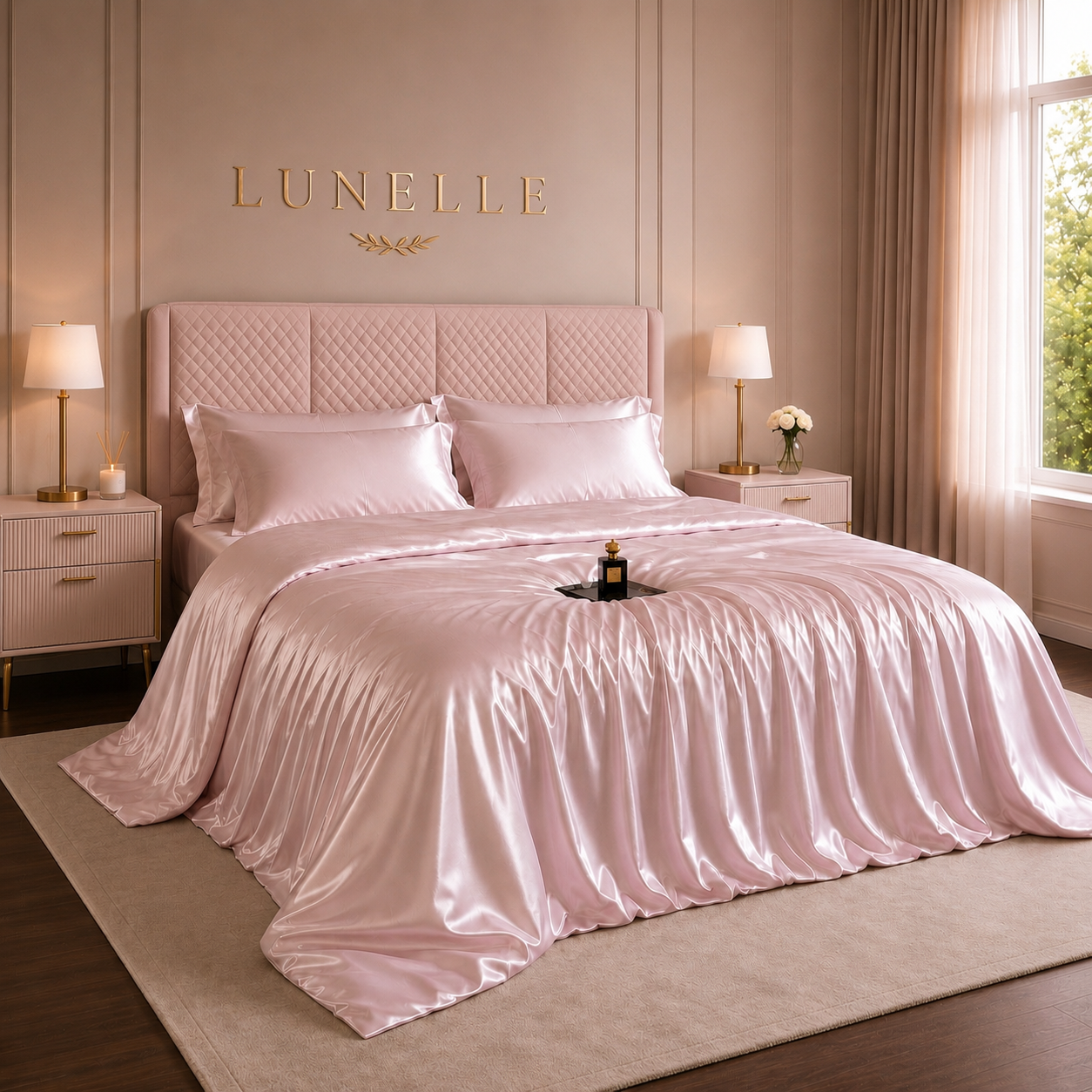 The Premium silk Bedding Set