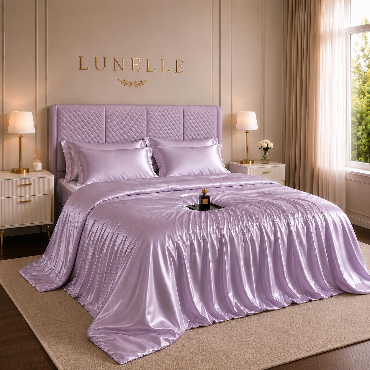 The Premium silk Bedding Set