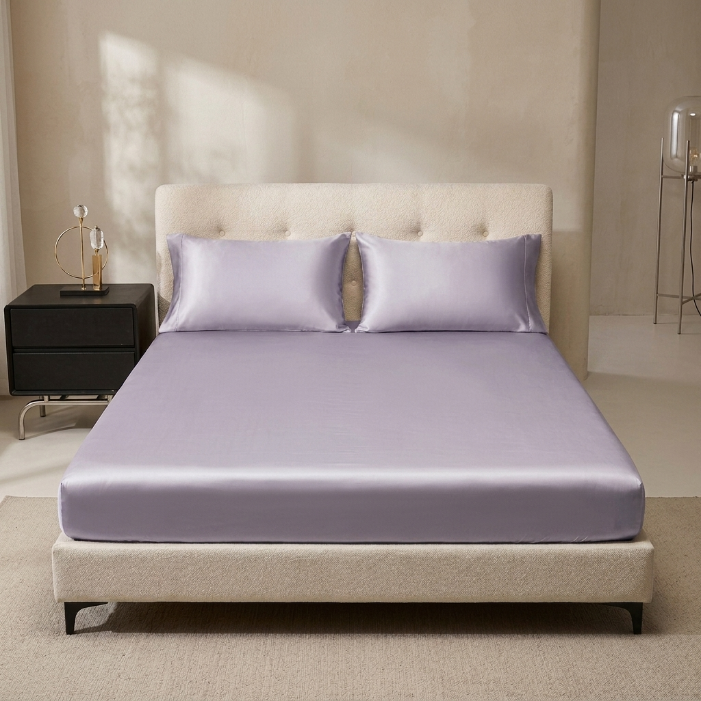 Premium satin Fitted Sheet