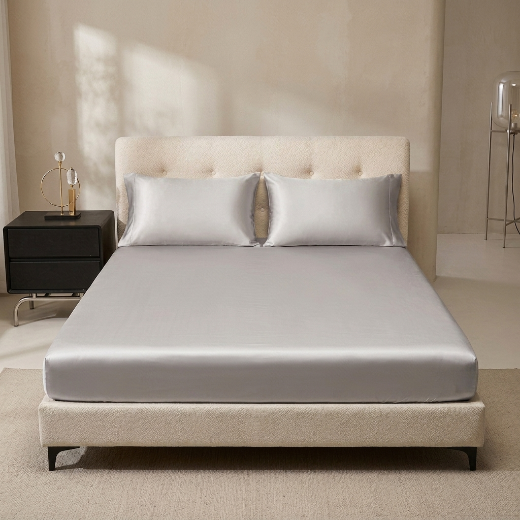 Premium satin Fitted Sheet