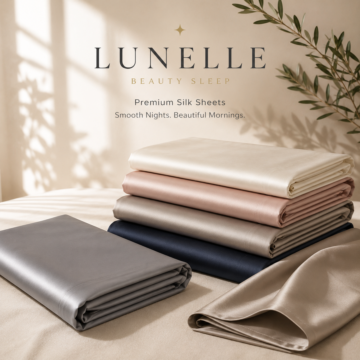 Premium satin Fitted Sheet