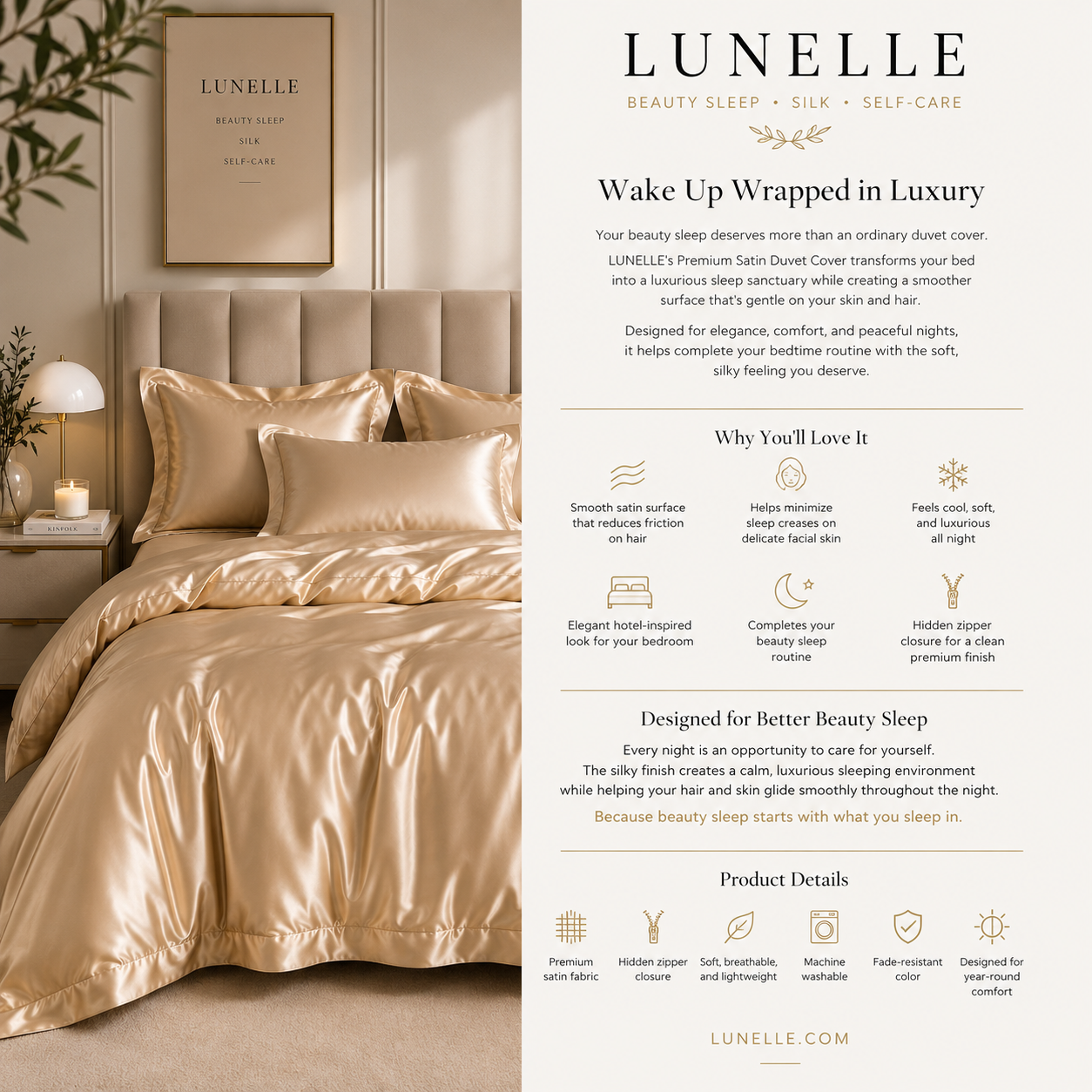 Satin Duvet Covers
